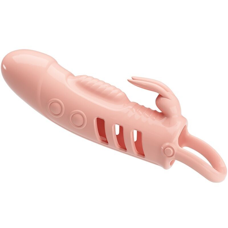 PRETTY LOVE - SLOANE NATURAL RABBIT PENIS SHEATH PRETTY LOVE - 1