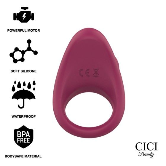 CICI BEAUTY - PREMIUM SILICONE VIBRATING RING CICI BEAUTY - 1
