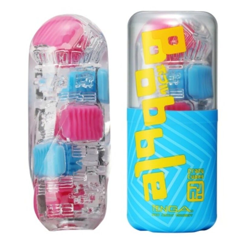 TENGA - BOBBLE CRAZY CUBES MASTURBATOR TENGA - 1