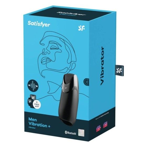 SATISFYER - MEN VIBRATION+ BLACK SATISFYER MEN - 5