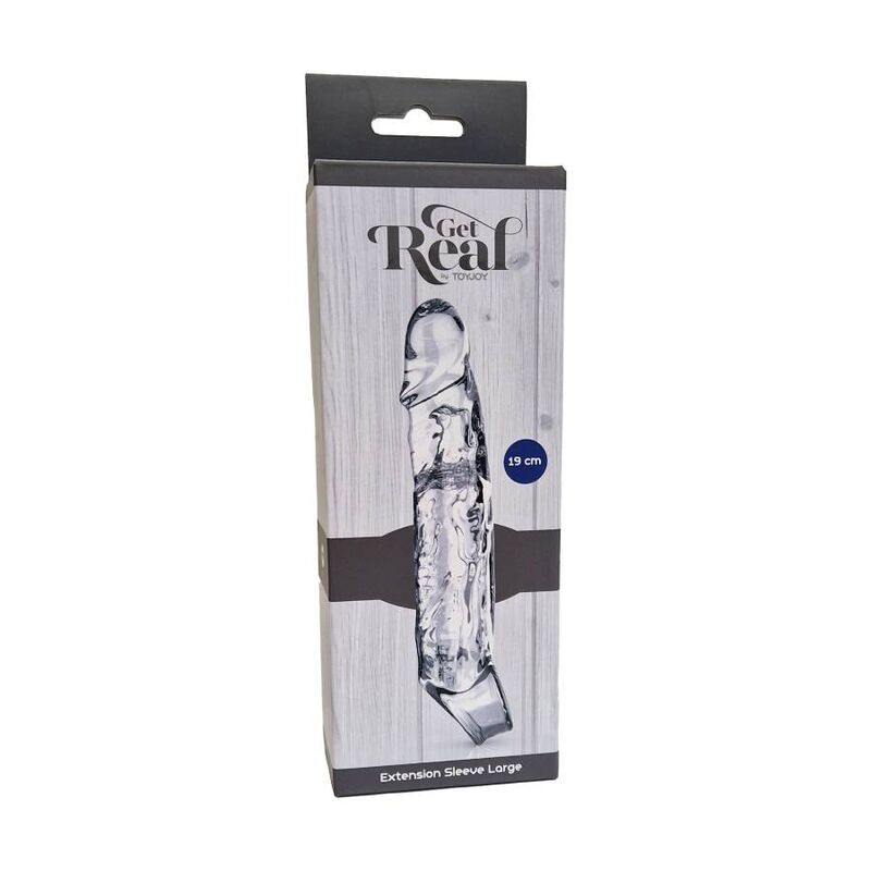 GET REAL - EXTENSION LONG 19 CM TRANSPARENT GET REAL - 3