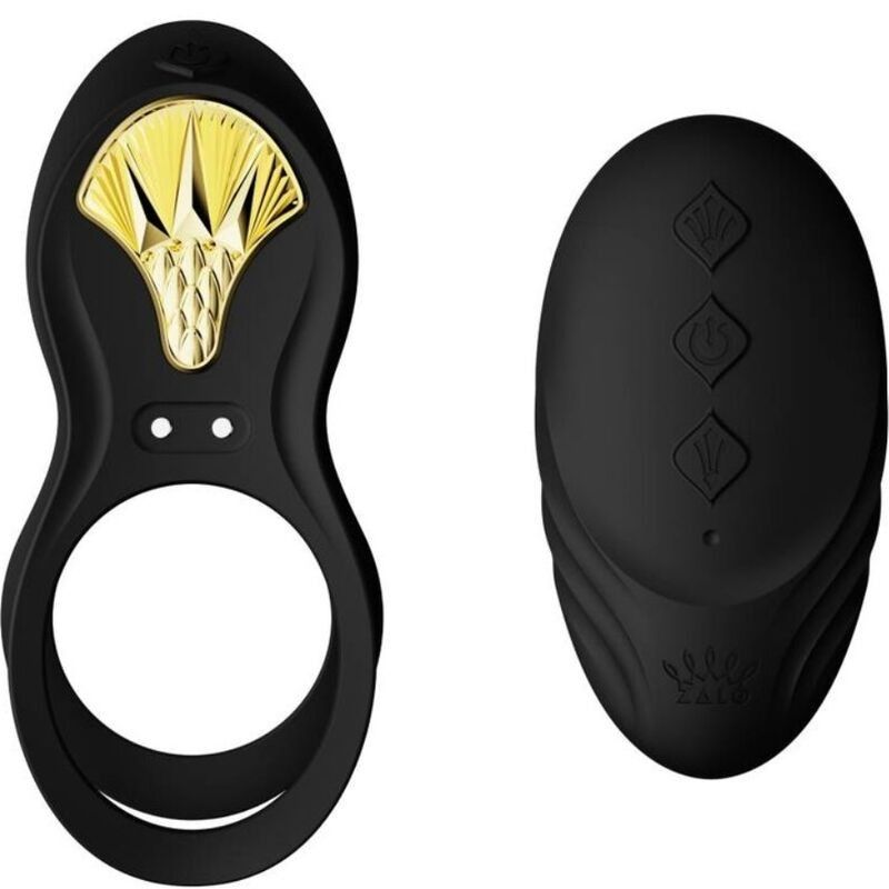 ZALO - BAYEK VIBRATING COUPLES RING BLACK ZALO - 1