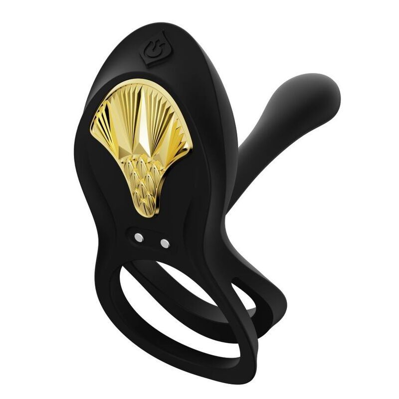 ZALO - BAYEK VIBRATING COUPLES RING BLACK ZALO - 2