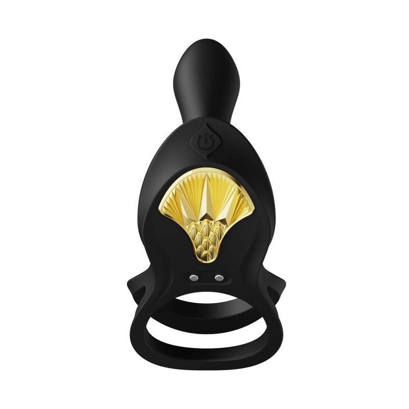 ZALO - BAYEK VIBRATING COUPLES RING BLACK ZALO - 3