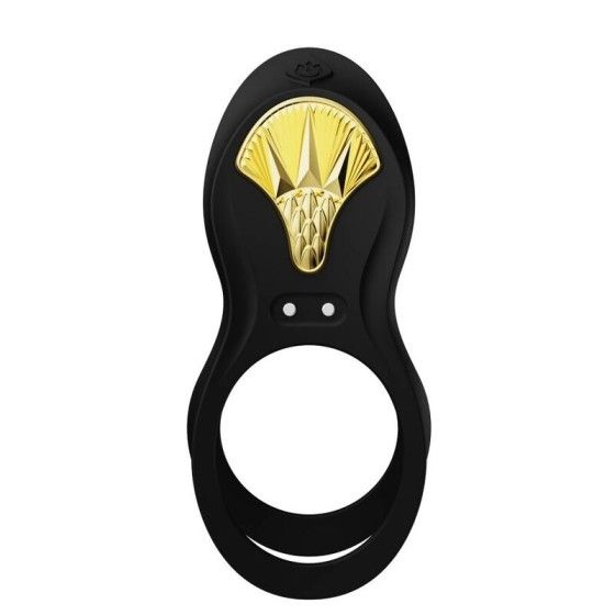 ZALO - BAYEK VIBRATING COUPLES RING BLACK ZALO - 5