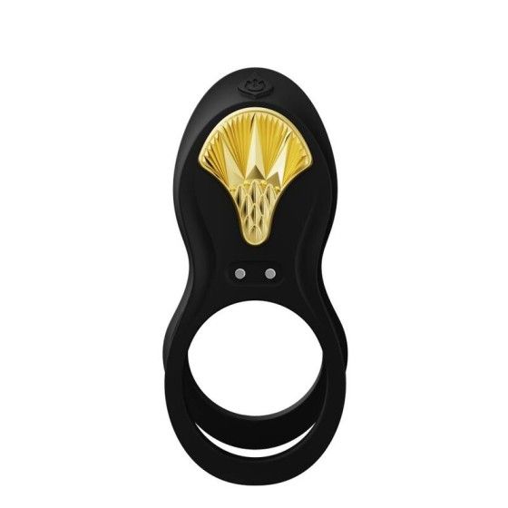 ZALO - BAYEK VIBRATING COUPLES RING BLACK ZALO - 10