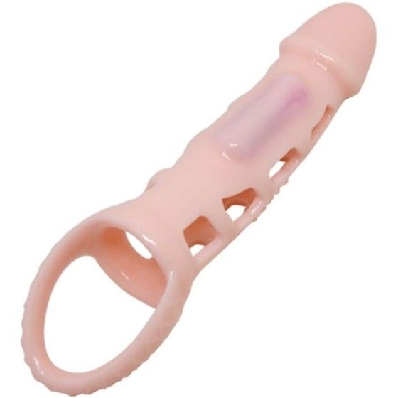 PRETTY LOVE - HARRISON PENIS EXTENDER COVER WITH VIBRATION AND STRAP 13.5 CM BAILE FOR HIM - 1