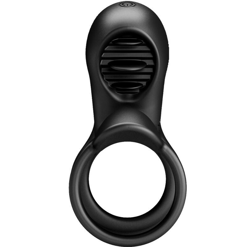 PRETTY LOVE - JAMMY PENIS SHEATH 12 VIBRATIONS WITH RECHARGEABLE SILICONE TONGUE BAILE FOR HIM - 7