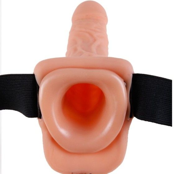 FETISH FANTASY SERIES - ADJUSTABLE HARNESS REMOTE CONTROL REALISTIC PENIS WITH TESTICLES 23 CM FETISH FANTASY SERIES - 4