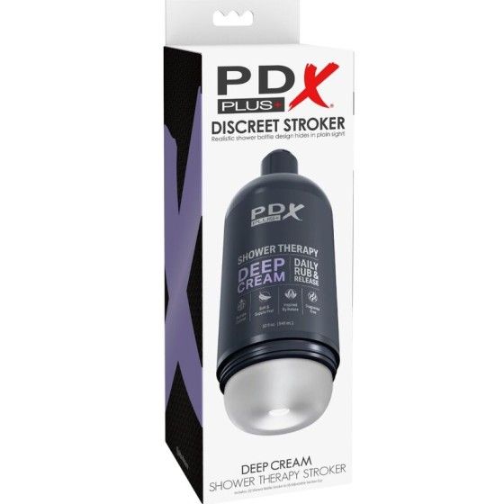PDX PLUS - STROKER MASTURBATOR DISCREET DEEP CREAM SHAMPOO BOTTLE DESIGN PDX PLUS+ - 6
