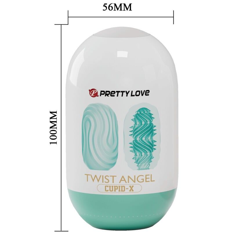 PRETTY LOVE - TWIST ANGEL CUPID MASTURBATOR EGG PRETTY LOVE MALE - 4