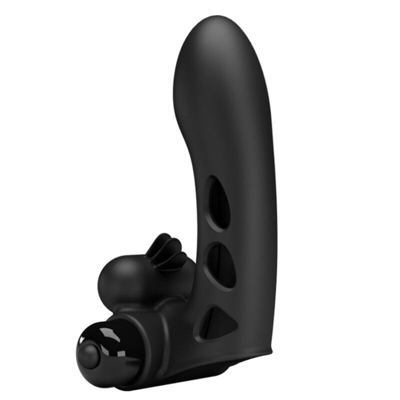 PRETTY LOVE - ORLANDO BLACK VIBRATOR FINGER COVER PRETTY LOVE MALE - 2