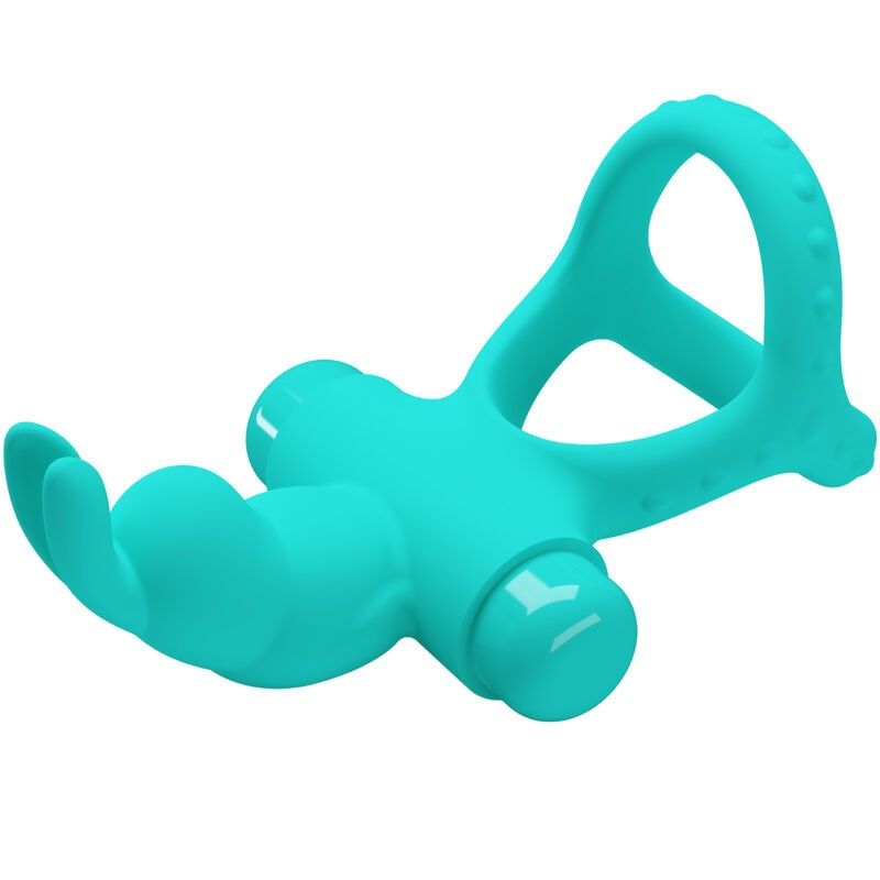 PRETTY LOVE - FIGGY GREEN RABBIT VIBRATOR RING PRETTY LOVE MALE - 3