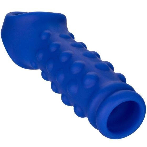 ADMIRAL - BEADED PENIS COVER LIQUID SILICONE BLUE ADMIRAL - 2