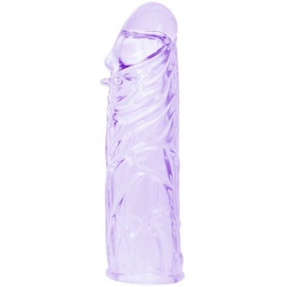 BAILE - LILAC COVER FOR THE PENIS IN ADAPTABLE SILICONE 13 CM BAILE FOR HIM - 8