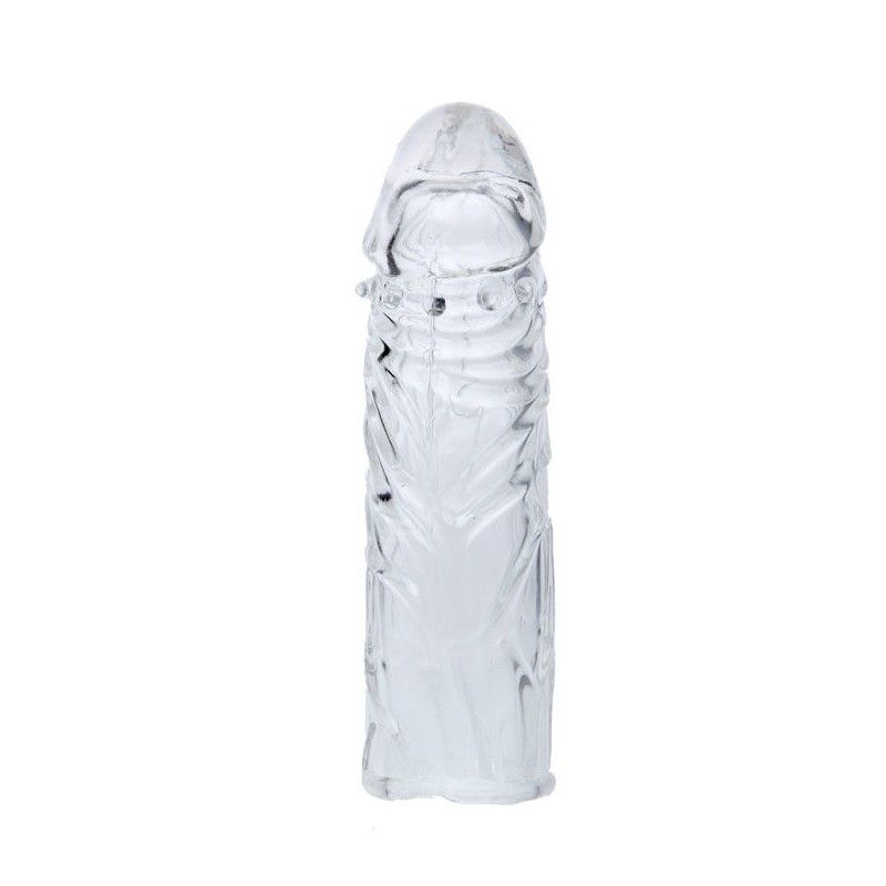 BAILE - TRANSPARENT SILICONE PENIS COVER 13 CM BAILE FOR HIM - 1