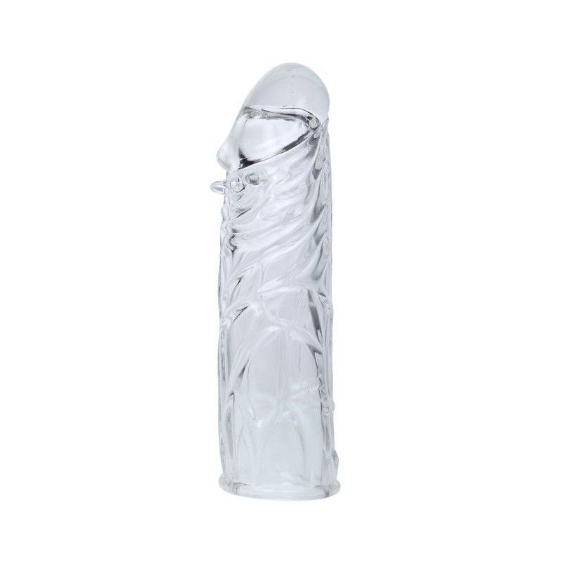 BAILE - TRANSPARENT SILICONE PENIS COVER 13 CM BAILE FOR HIM - 2