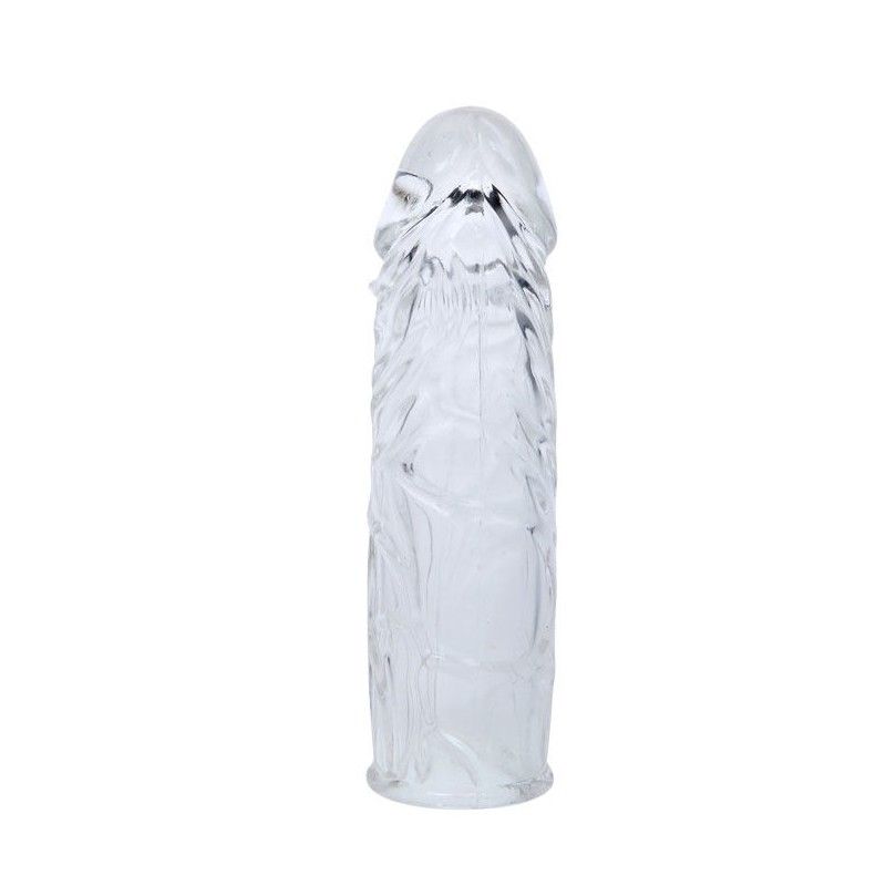 BAILE - TRANSPARENT SILICONE PENIS COVER 13 CM BAILE FOR HIM - 3
