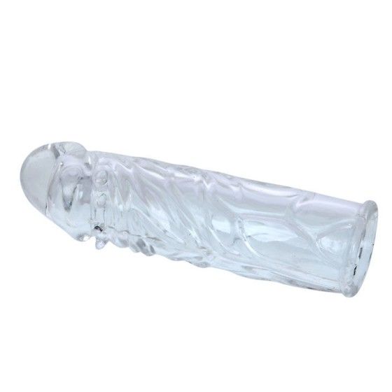 BAILE - TRANSPARENT SILICONE PENIS COVER 13 CM BAILE FOR HIM - 5
