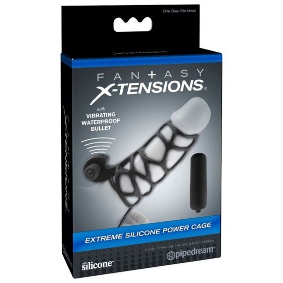 FANTASY X- TENSIONS - EXTREME SILICONE POWER CAGE FANTASY X-TENSIONS - 4