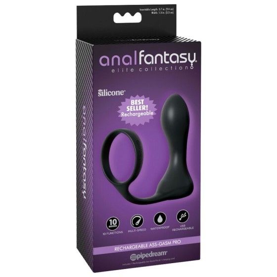 ANAL FANTASY ELITE COLLECTION - RECHARGEABLE ASS-GASM PRO ANAL FANTASY ELITE COLLECTION - 3