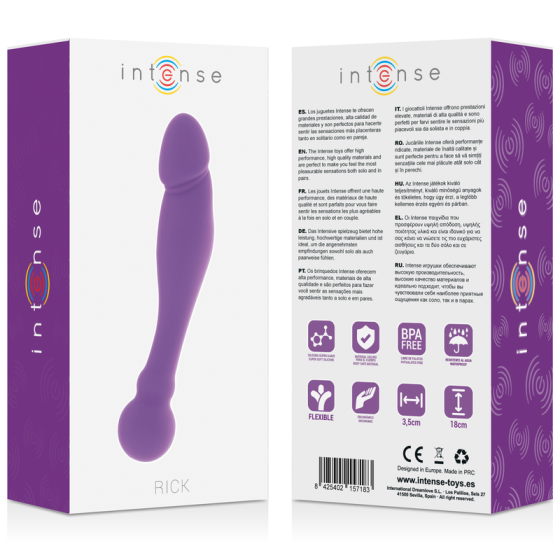 INTENSE - SILICONE RICK DUAL LILAC INTENSE FUN - 6