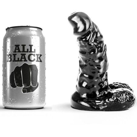 ALL BLACK - DILDO 13 CM