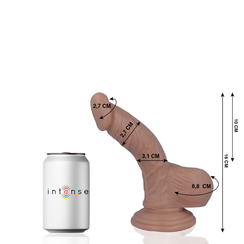 MR INTENSE - 2 REALISTIC COCK 16 CM -O- 2.7 CM MR. INTENSE - 1