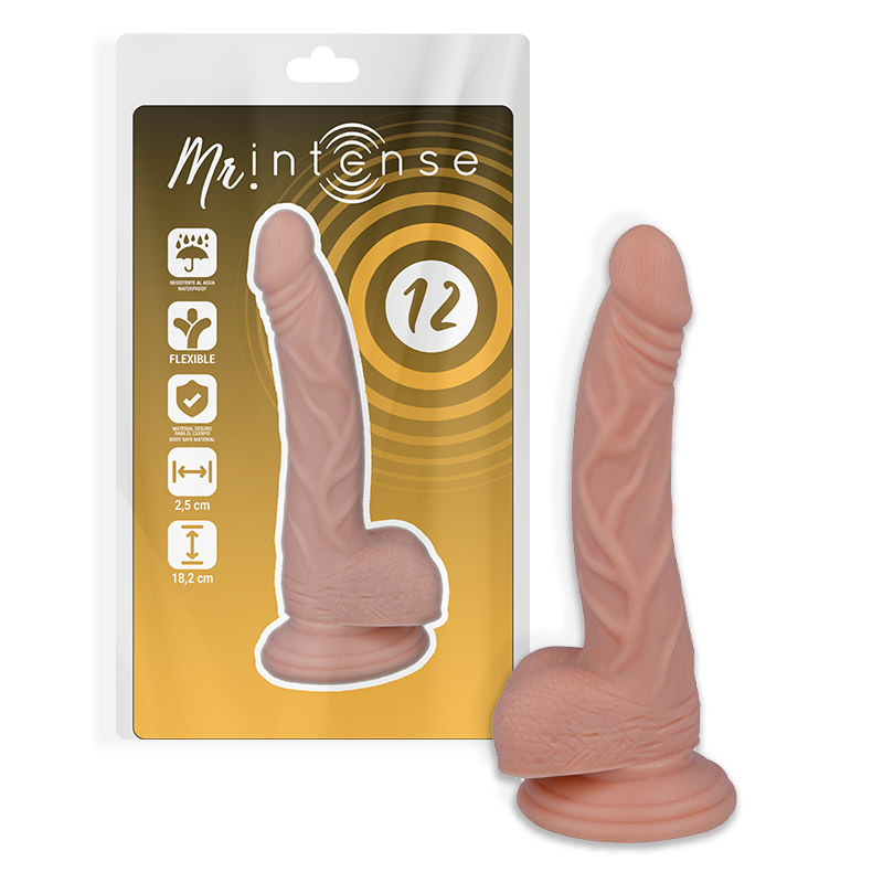 MR INTENSE - 12 REALISTIC COCK 18.2 CM -O- 2.5 CM MR. INTENSE - 3