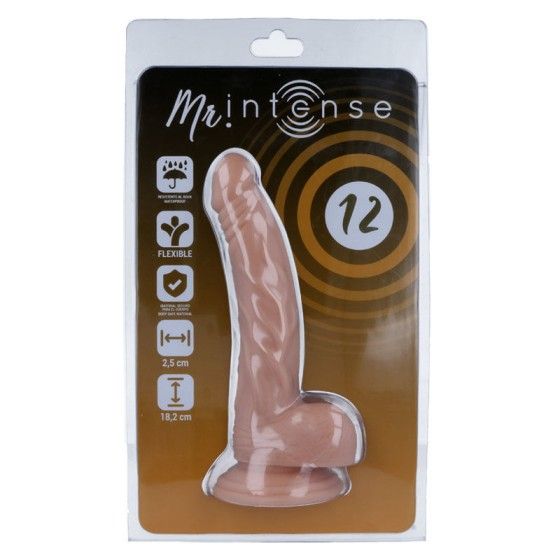 MR INTENSE - 12 REALISTIC COCK 18.2 CM -O- 2.5 CM MR. INTENSE - 7