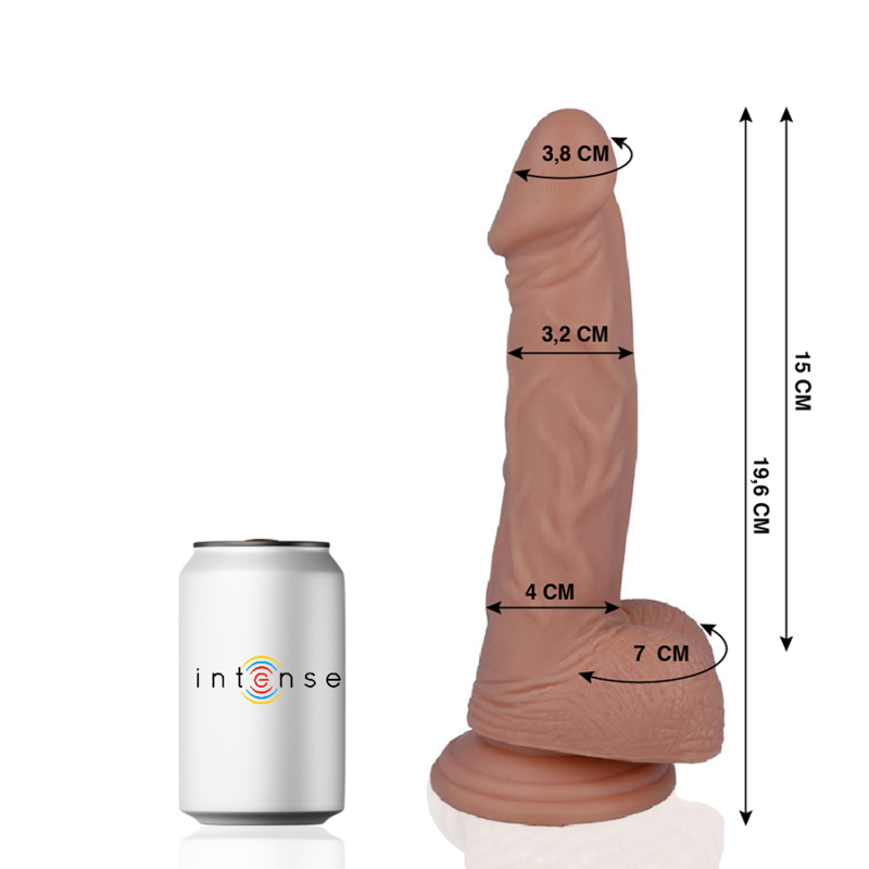 MR INTENSE - 16 REALISTIC COCK 19.6 CM -O- 3.2 CM MR. INTENSE - 1