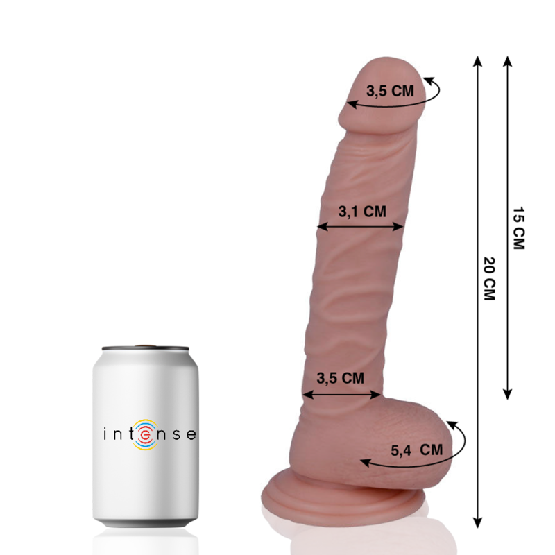 MR INTENSE - 19 REALISTIC COCK 20 CM -O- 3.1 CM MR. INTENSE - 1