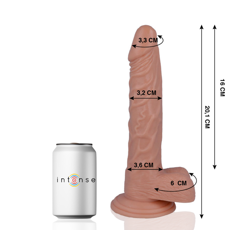 MR INTENSE - 21 REALISTIC COCK 20.1 CM -O- 3.2 CM MR. INTENSE - 1