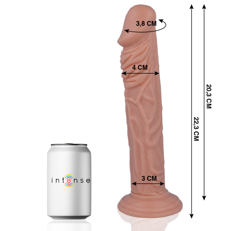 MR INTENSE - 27 REALISTIC COCK 22.3 CM -O- 4 CM MR. INTENSE - 1