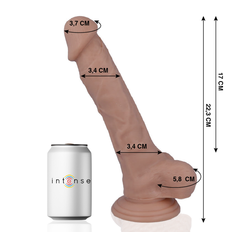 MR INTENSE - 28 REALISTIC COCK 22.3 CM -O- 3.4 CM MR. INTENSE - 1