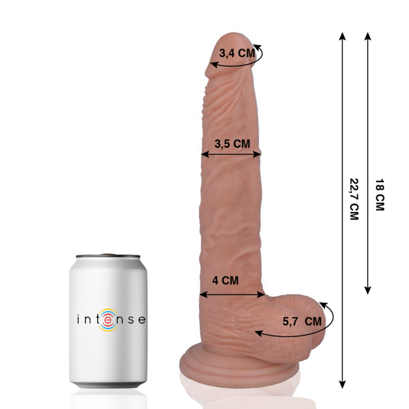 MR INTENSE - 29 REALISTIC COCK 22.7 CM -O- 3.5 CM MR. INTENSE - 1