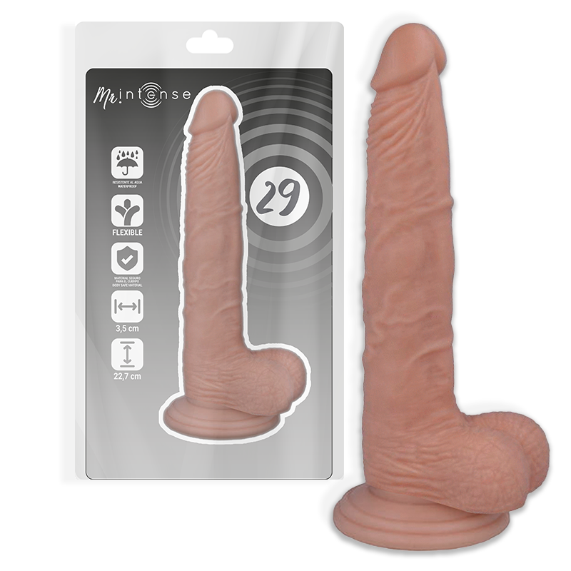 MR INTENSE - 29 REALISTIC COCK 22.7 CM -O- 3.5 CM MR. INTENSE - 3