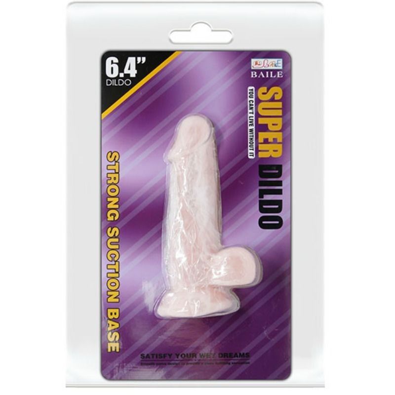 BAILE - SUPER REALISTIC NATURAL DILDO 16.5 CM BAILE DILDOS - 5