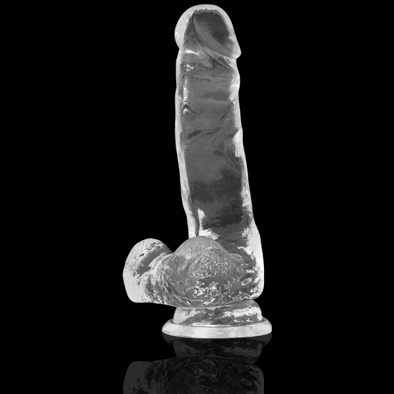 X RAY - CLEAR COCK WITH BALLS 18.5 CM X 3.8 CM X RAY - 5