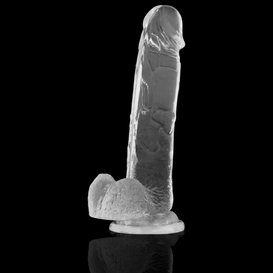 X RAY - CLEAR COCK WITH BALLS 22 CM X 4.6 CM X RAY - 6