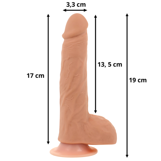 OHMAMA - UP AND DOWN DILDO WITH HEAT FUNCTION AND REMOTE CONTROL OHMAMA STIMULATING - 3