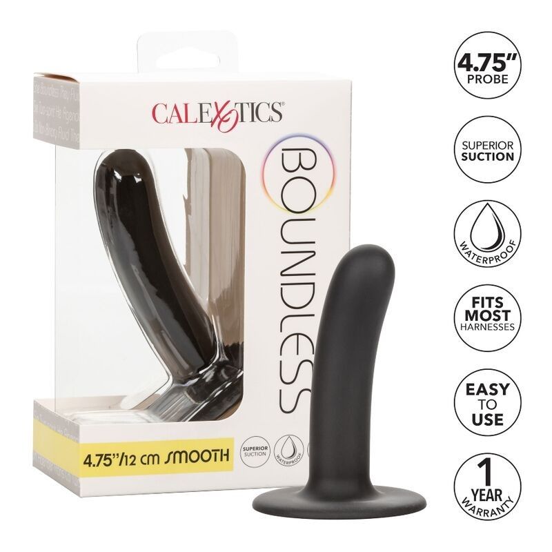 CALIFORNIA EXOTICS - BOUNDLESS DILDO 12 CM HARNESS COMPATIBLE SMOOTH CALIFORNIA EXOTICS - 2