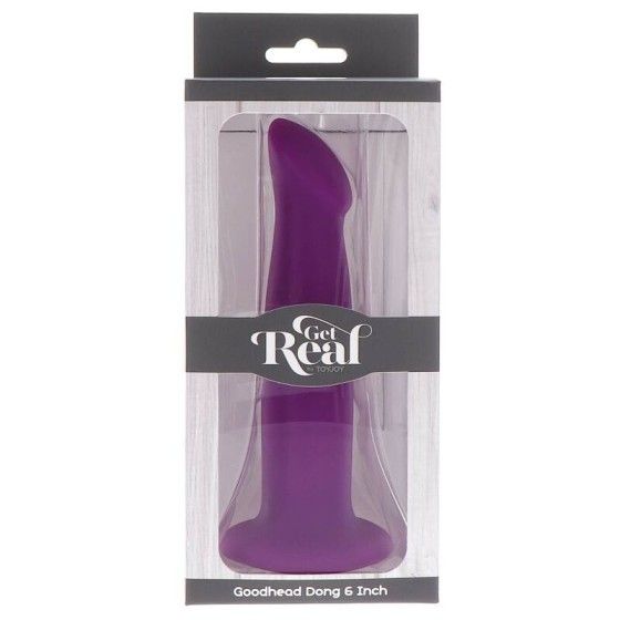 GET REAL - GOODHEAD DONG 12 CM PURPLE GET REAL - 6