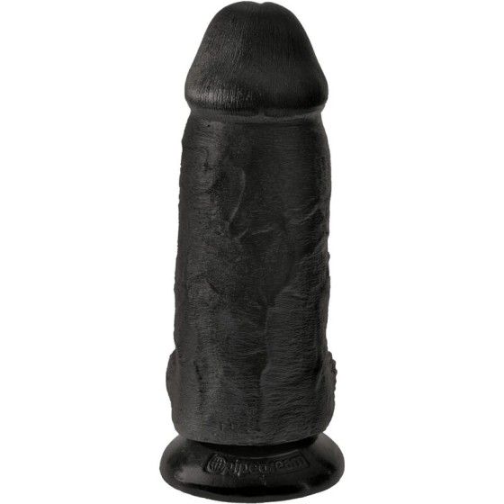 KING COCK - CHUBBY REALISTIC PENIS 23 CM BLACK KING COCK - 2