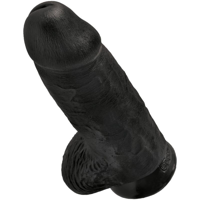 KING COCK - CHUBBY REALISTIC PENIS 23 CM BLACK KING COCK - 3