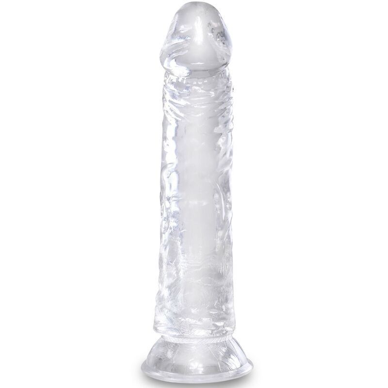 KING COCK - CLEAR REALISTIC PENIS 19.7 CM TRANSPARENT KING COCK - 1