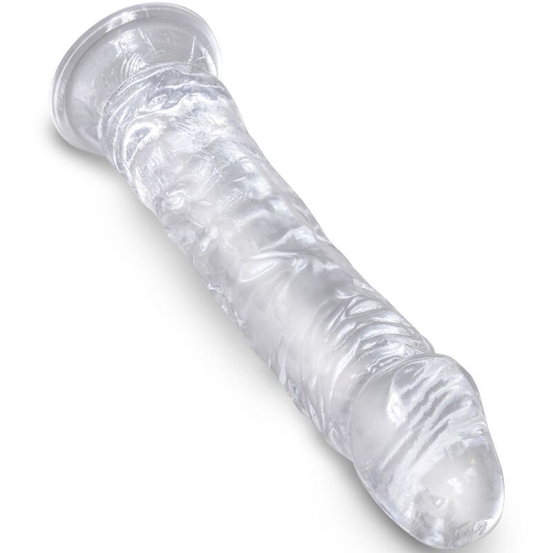KING COCK - CLEAR REALISTIC PENIS 19.7 CM TRANSPARENT KING COCK - 2