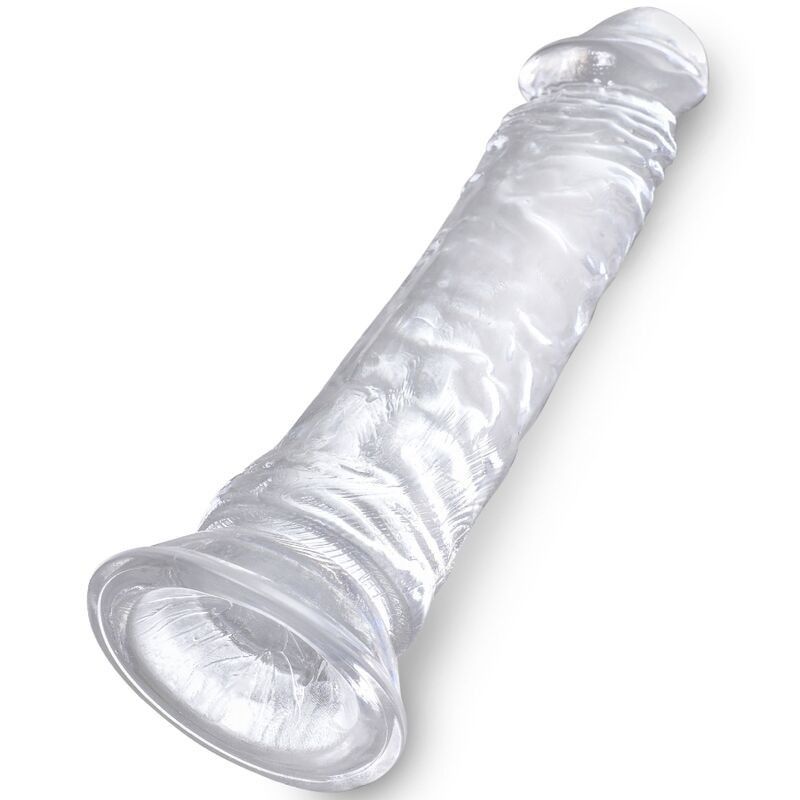 KING COCK - CLEAR REALISTIC PENIS 19.7 CM TRANSPARENT KING COCK - 3