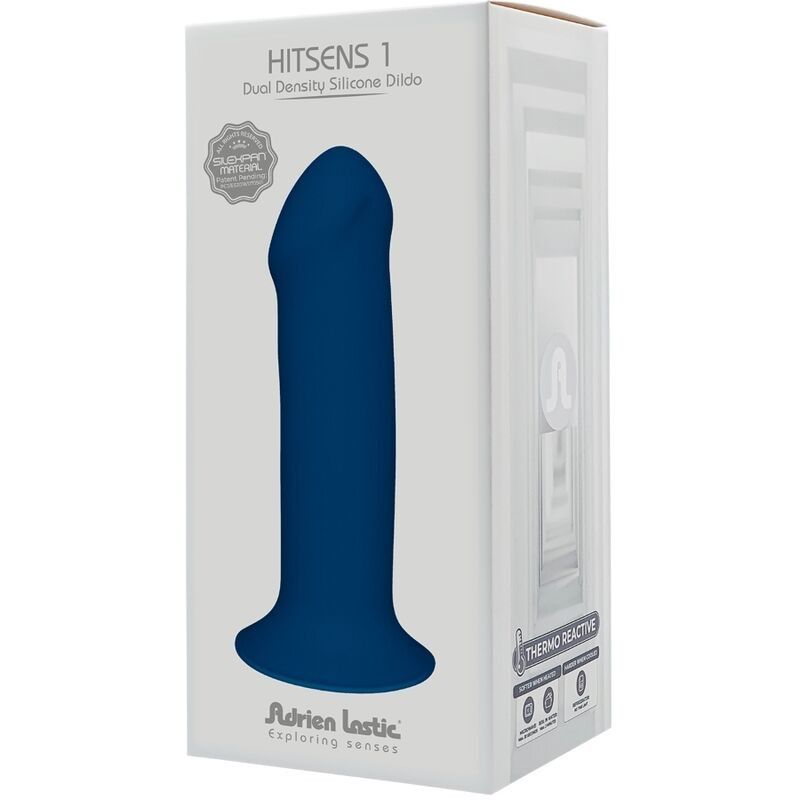 ADRIEN LASTIC - HITSENS 1 SILICONE DILDO BLUE ADRIEN LASTIC - 4