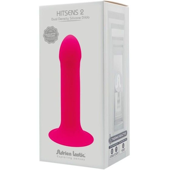 ADRIEN LASTIC - HITSENS 2 SILICONE DILDO PINK ADRIEN LASTIC - 4